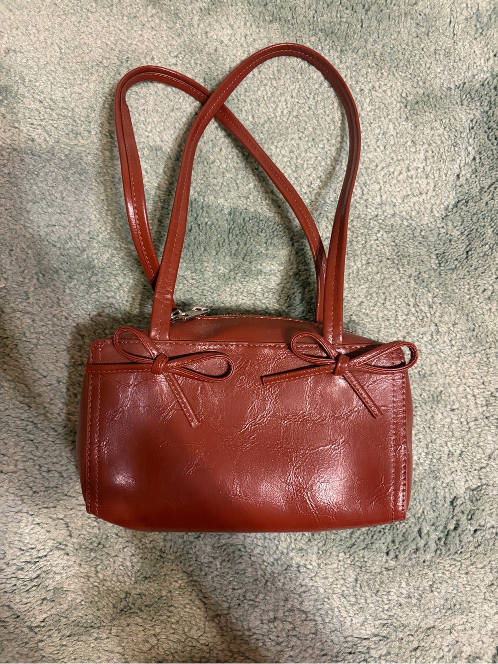 NWOT Kimchi Blue Double Bow Shoulder Bag - Picture 3 of 6